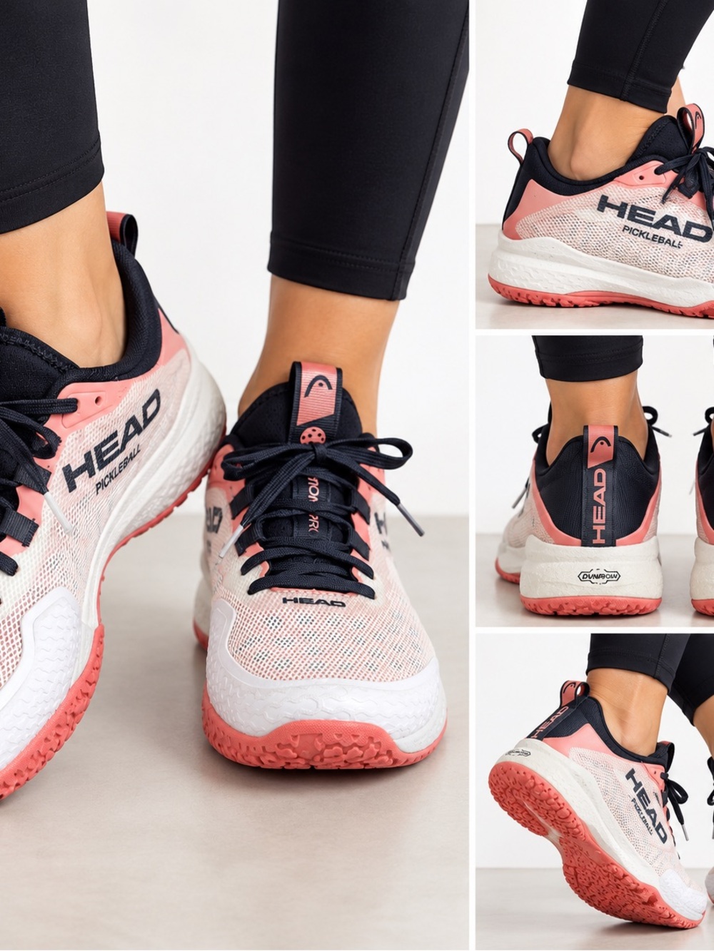 HEAD Women's Pink and Navy Athletic Shoes size 9